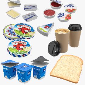 Breakfast Collection 3D model